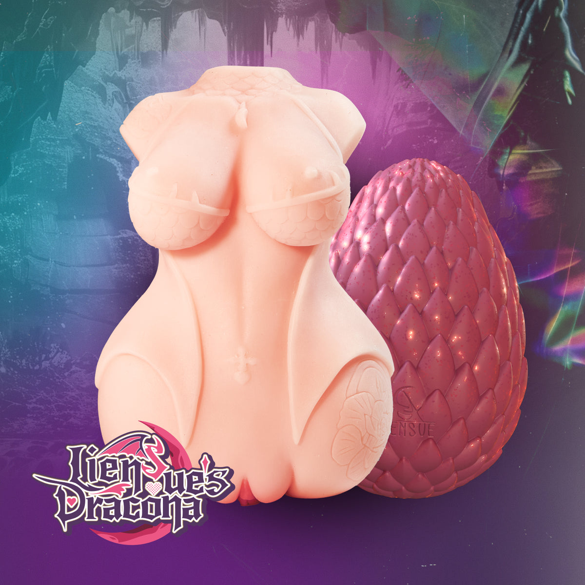 Seiraku Toys - Masturbator 3D Fantasi Dracona LienSue's Onahip
