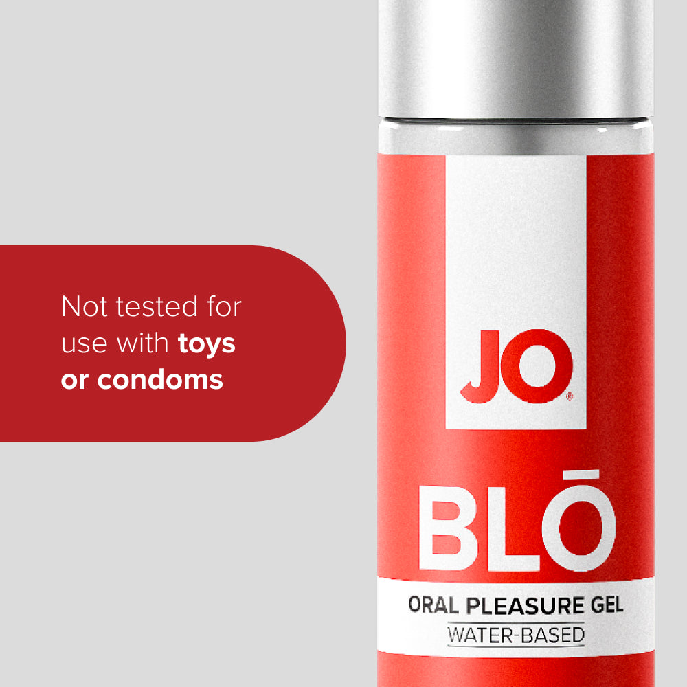 Gel Kenikmatan Oral Penyejuk Berperisa System JO - Blo 1 oz