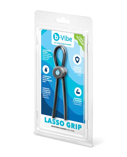 B-Vibe - Lasso Grip Adjustable Silicone Cock Ring