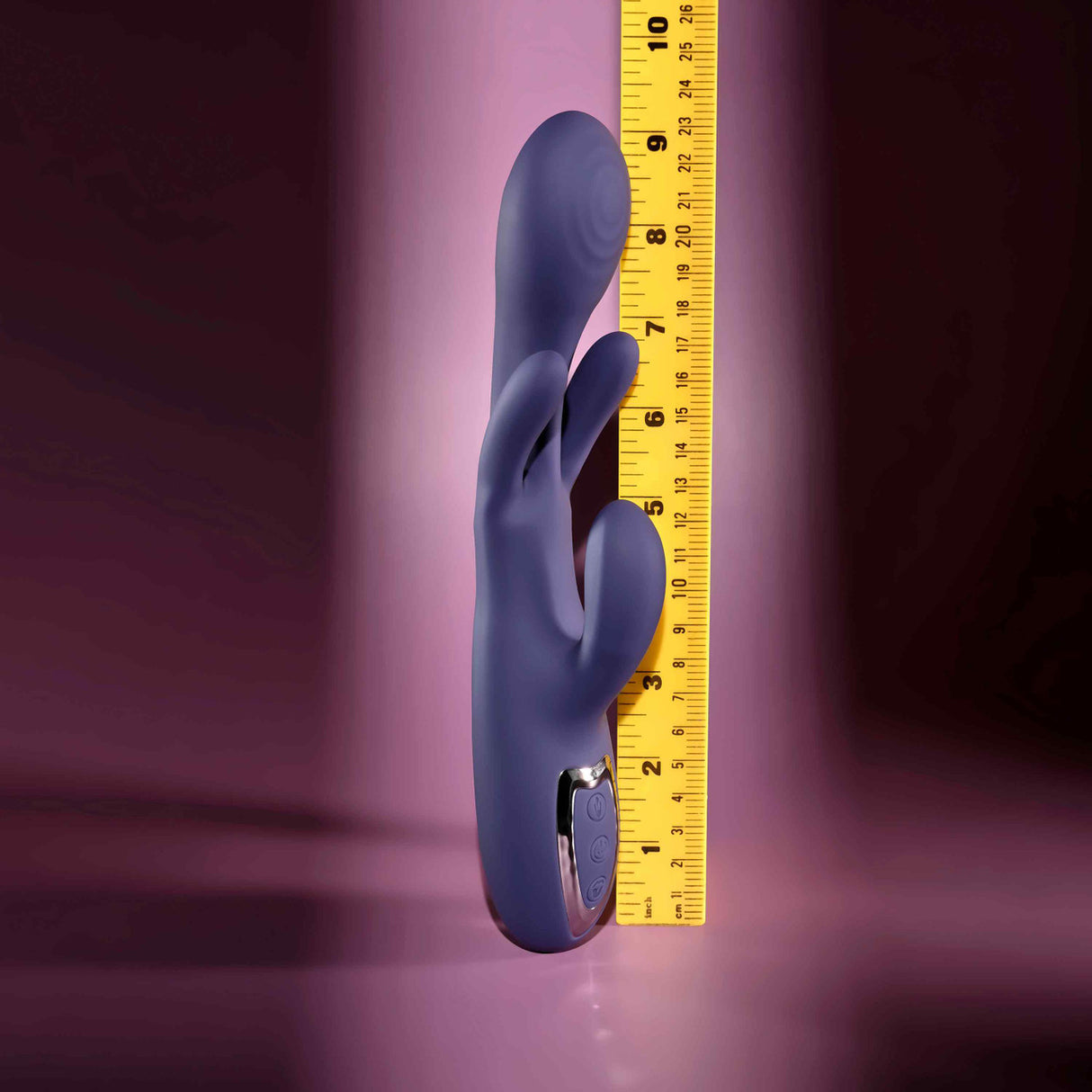 Evolved - Bow Down Rechargeable Rabbit Vibrator (Purple) EV1217 CherryAffairs