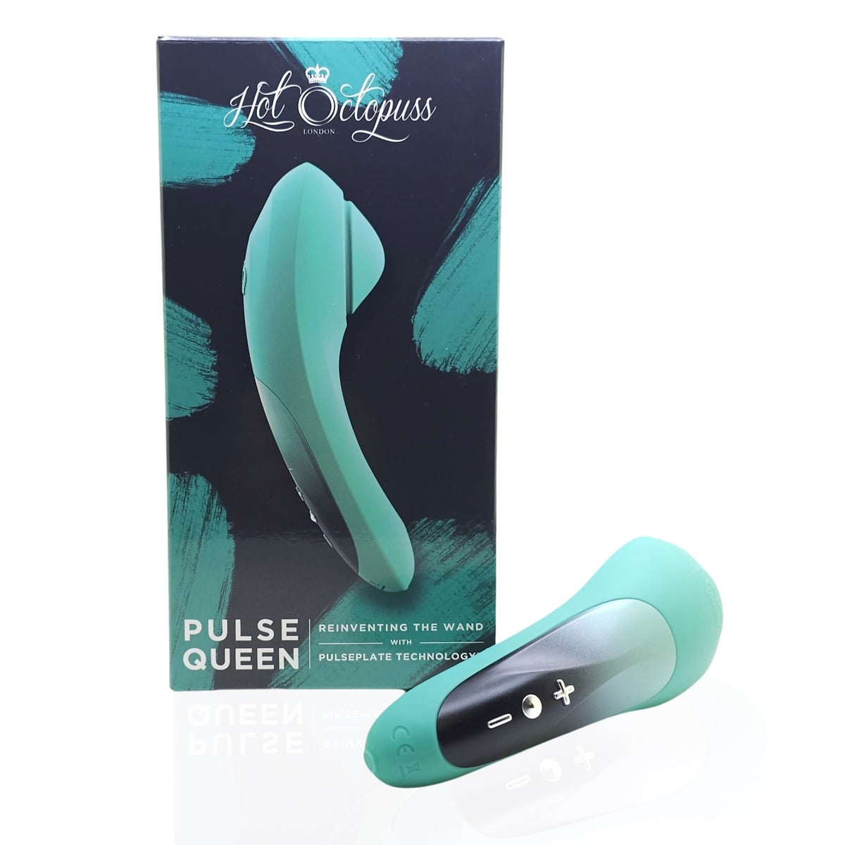 Hot Octopuss - Pengurut Batang Berayun Pulse Queen (Biru)