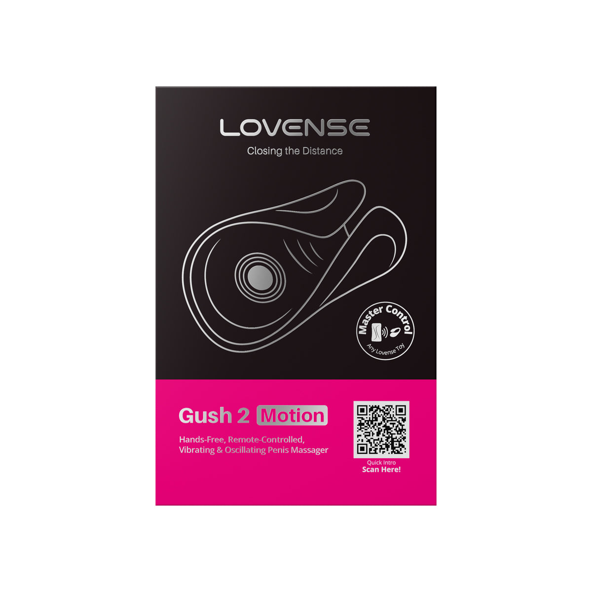 Lovense - Gush 2 Pengurut Glans dan Stroker Dikawal Aplikasi (Hijau)