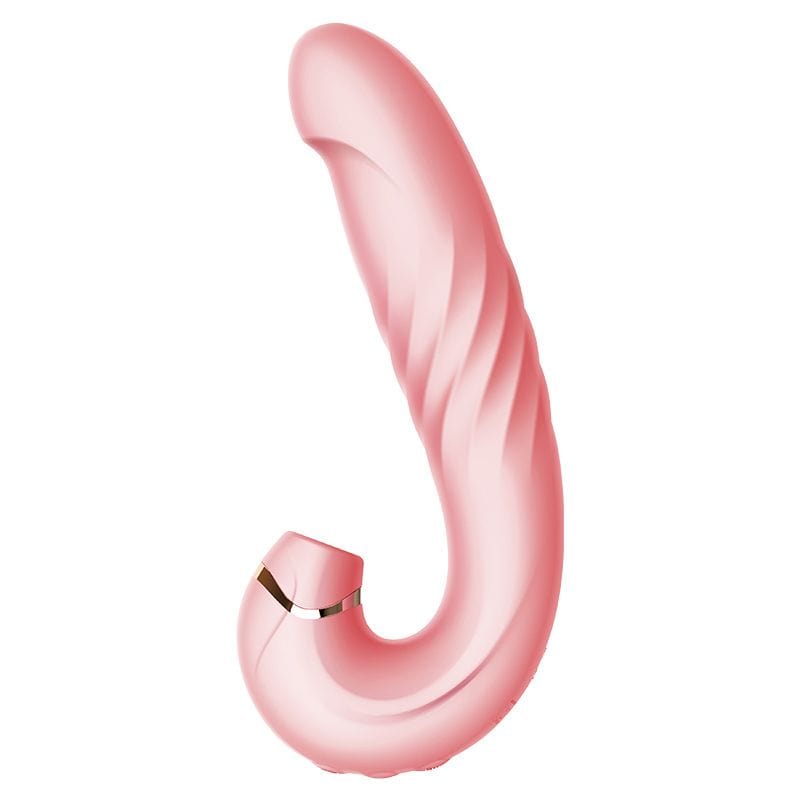 Erocome - Draco Thrusting Vibrating Sucking Heating Dildo (Pink) G Spot Dildo (Vibration) Rechargeable