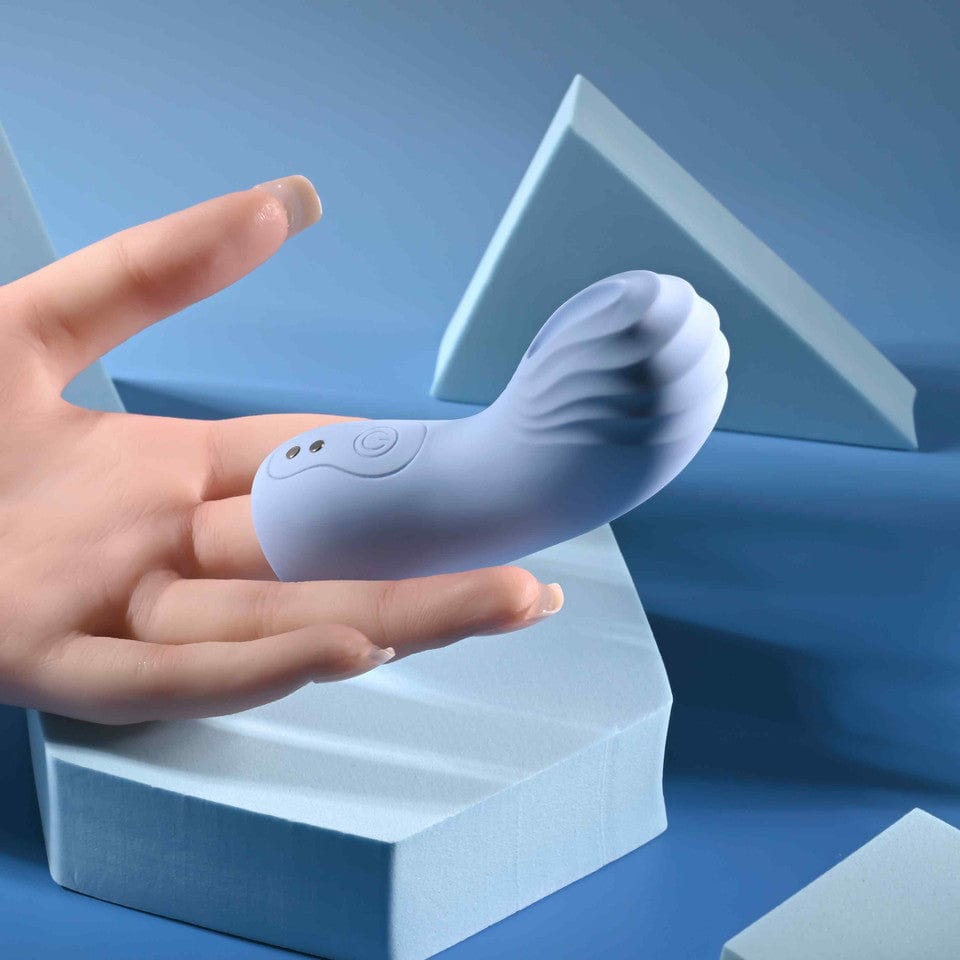 Evolved - Good Point Finger Vibrator (Blue) EV1196 CherryAffairs