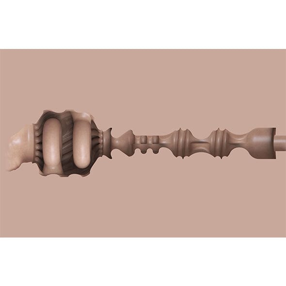 Fleshlight - Boost Bang Masturbator (Beige) Masturbator Vagina (Non Vibration)