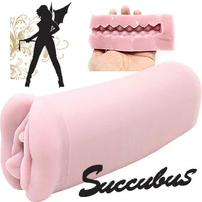 Tomax - Succubus 2.0 Bumpy Road Onahole Masturbator Lelaki Bertekstur (Beige)