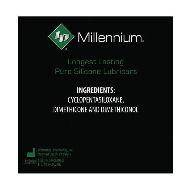 ID Lube - ID Millennium Longest Lasting Silicone Lubricant - CherryAffairs.sg