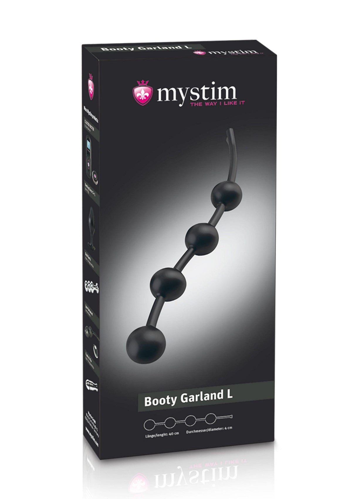 Mystim - Booty Garland Anal Chain L eStim Toy MTM1030 CherryAffairs