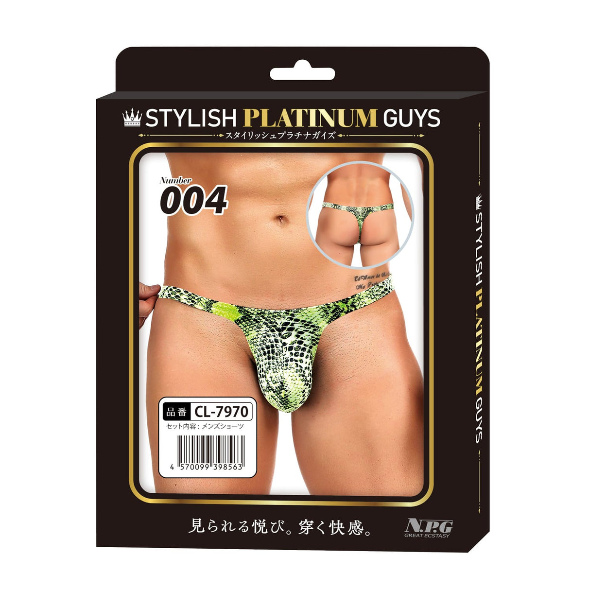 Stylish Platinum Guys - Men's Sheer Underwear Collection CherryAffairs
