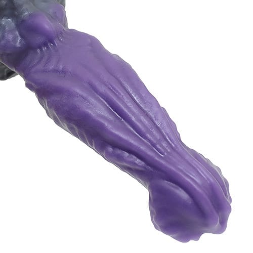 Tomax - Origin Fantasy Silicone Suction Cup Dildo (Purple) CherryAffairs