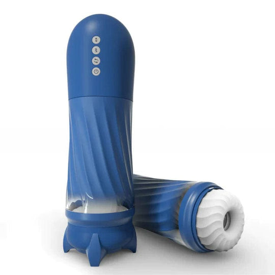 Tracy's Dog - Steelcan Masturbator Lelaki Automatik Tolak Bergetar 3 dalam 1