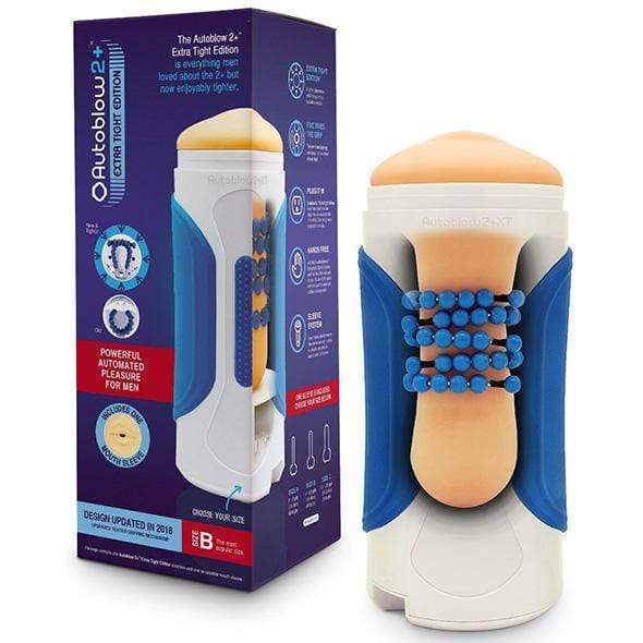 Autoblow - 2 Plus XT Hands Free Masturbator with Sleeve A, B, C - CherryAffairs.sg