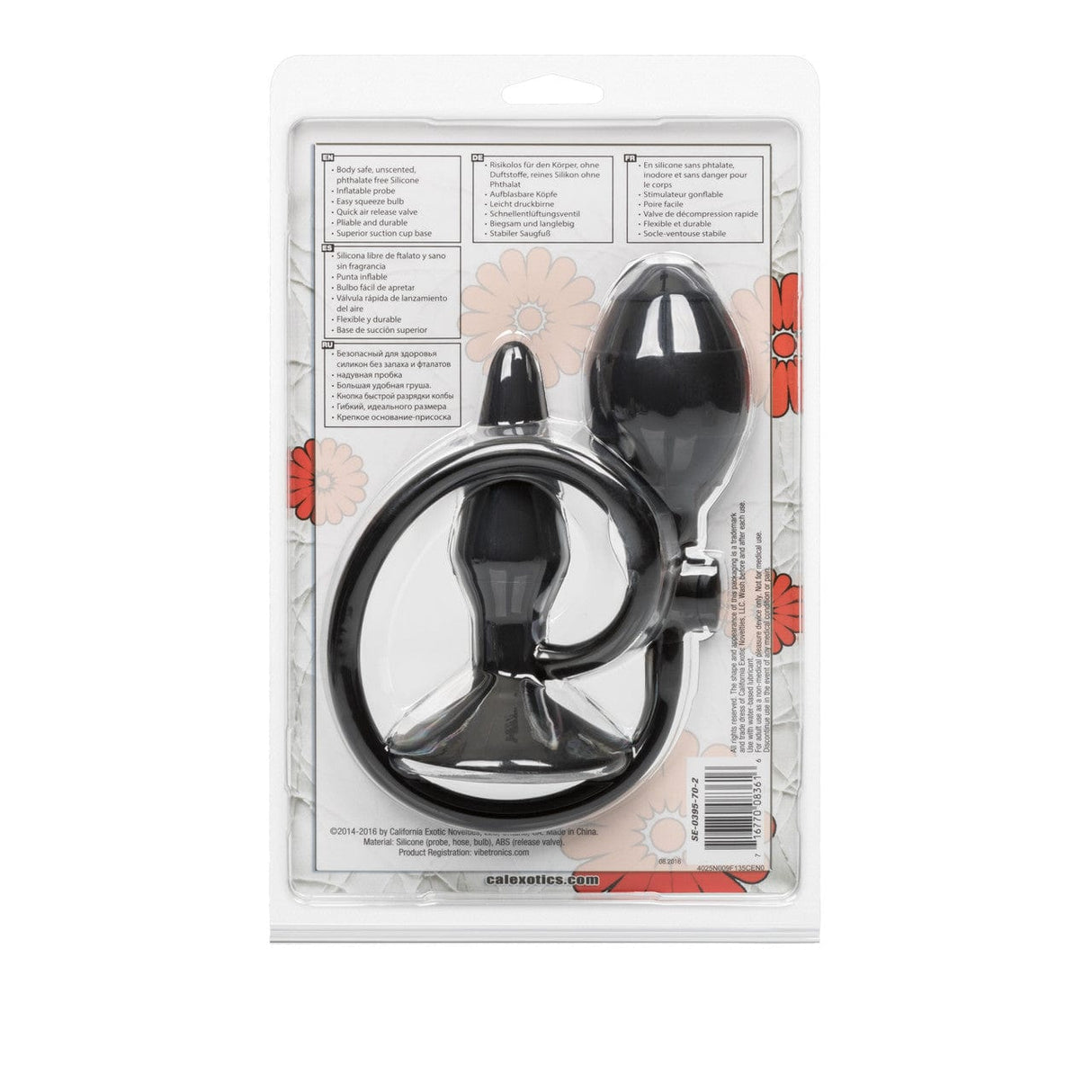 California Exotics - Booty Call Booty Expandable Pumper Expandable Anal Plug (Non Vibration)