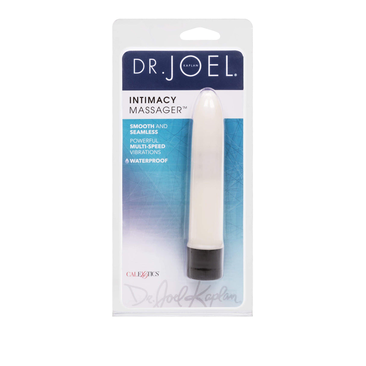 California Exotics - Dr Joel Kaplan Intimacy Vibrating Massager 4.5" (White) CE1851 CherryAffairs
