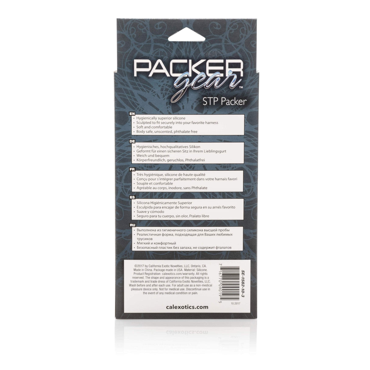 California Exotics - Packer Gear STP Hollow Packer Strap On with Hollow Dildo for Male (Non Vibration)