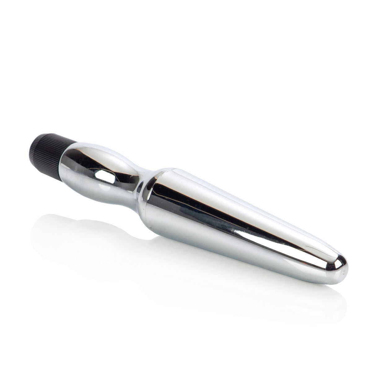 California Exotics - Vibrating Waterproof Anal Probe Prostate Massager (Silver) CE1546 CherryAffairs