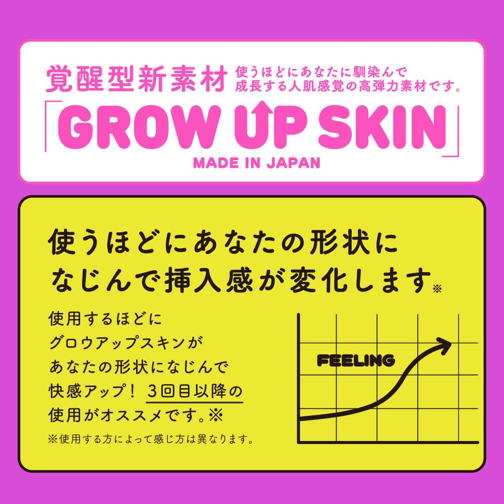 G Project - Kuru Kuru 11 Onahole (Beige) Masturbator Soft Stroker (Non Vibration)
