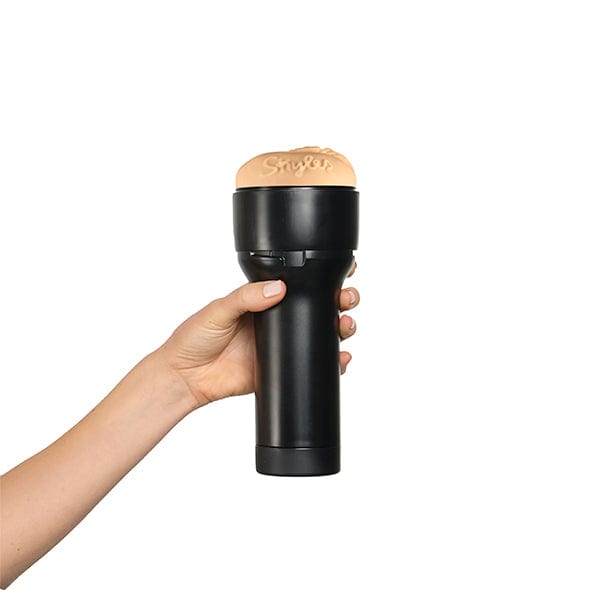 Kiiroo - Feel Skyler Lo Kiiroo Stars Collection Strokers Male Masturbator (Beige) Masturbator Vagina (Non Vibration)