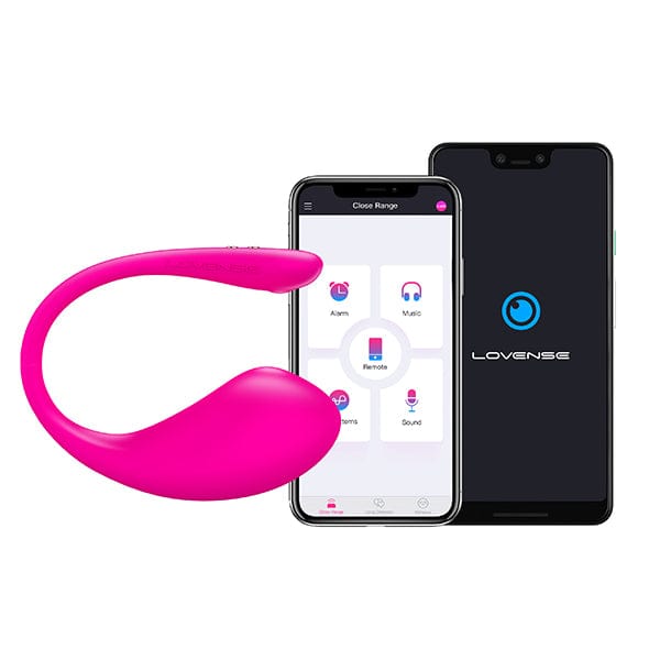 Lovense - Lush 3 App-Controlled Bullet Egg Vibrator (Pink) Wireless Remote Control Egg (Vibration) Rechargeable