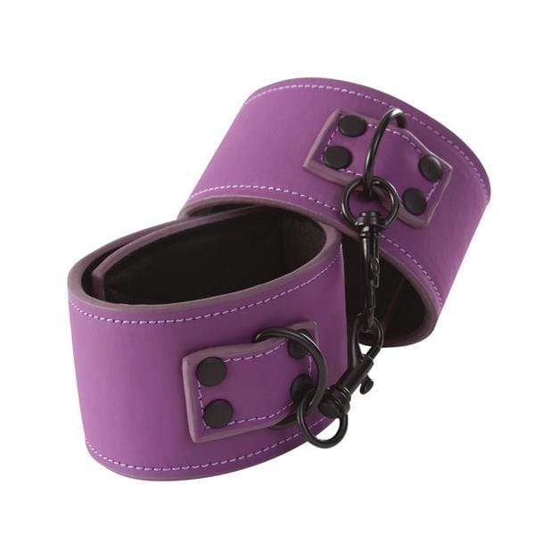 NS Novelties - Lust Bondage Wrist Cuffs (Purple) Hand/Leg Cuffs
