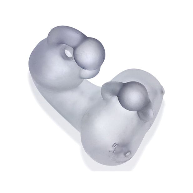 Oxballs - Meatlocker Full Cover Silicone Chastity Cage (White) Silicone Cock Cage (Non Vibration)