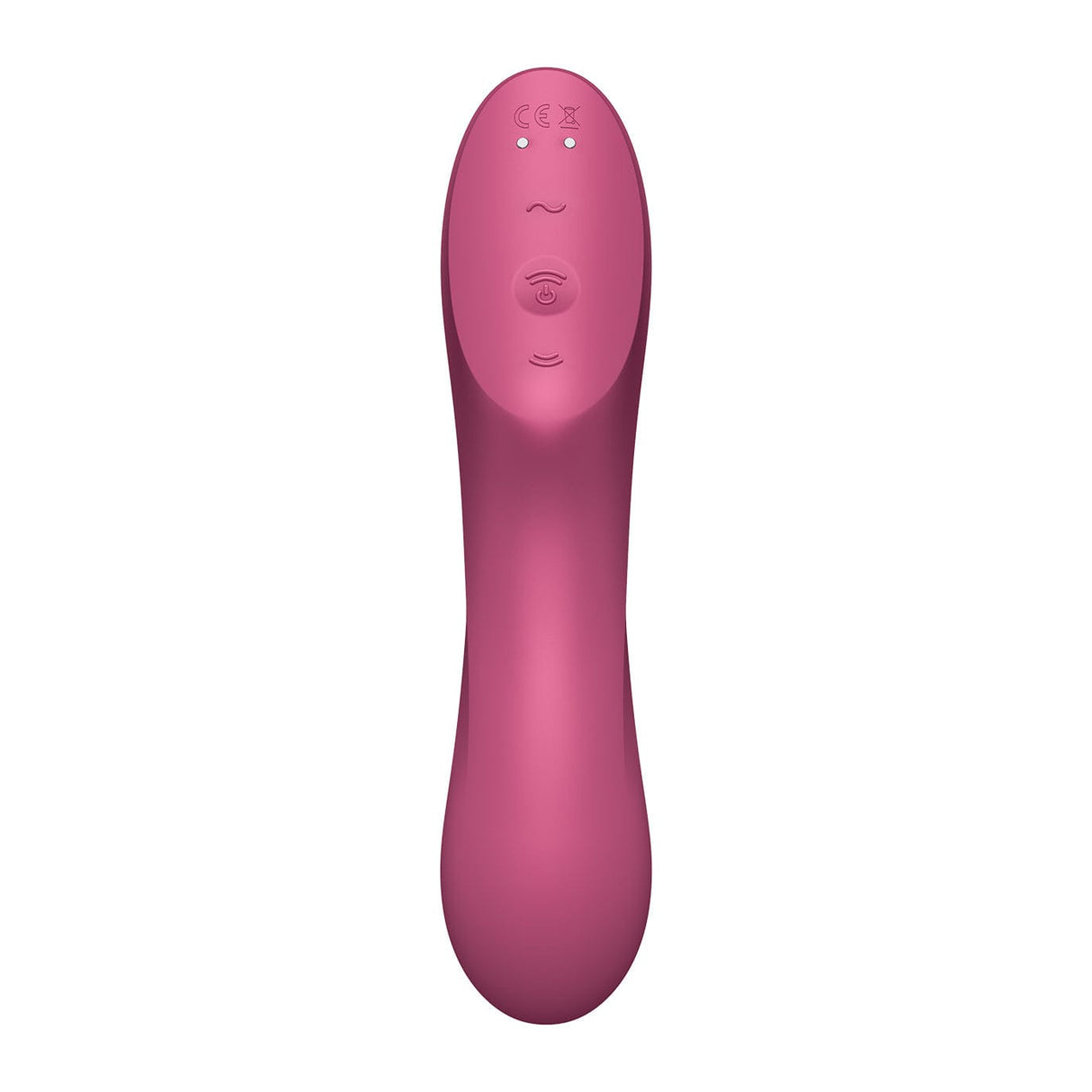 Satisfyer - Curvy Trinity 3 Insertable G-Spot Clitoral Air Stimulator Vibrator (Pink) G Spot Dildo (Vibration) Rechargeable