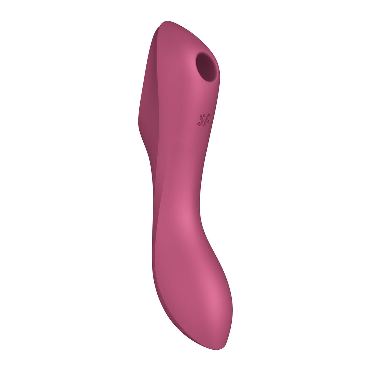 Satisfyer - Curvy Trinity 3 Insertable G-Spot Clitoral Air Stimulator Vibrator (Pink) G Spot Dildo (Vibration) Rechargeable