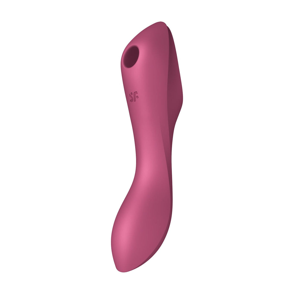 Satisfyer - Curvy Trinity 3 Insertable G-Spot Clitoral Air Stimulator Vibrator (Pink) G Spot Dildo (Vibration) Rechargeable