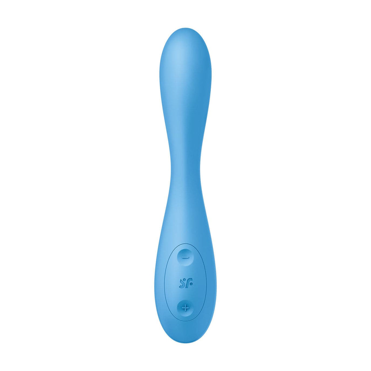 Satisfyer - Flex 4+ App-Controlled G Spot Vibrator (Blue) G Spot Dildo (Vibration) Rechargeable