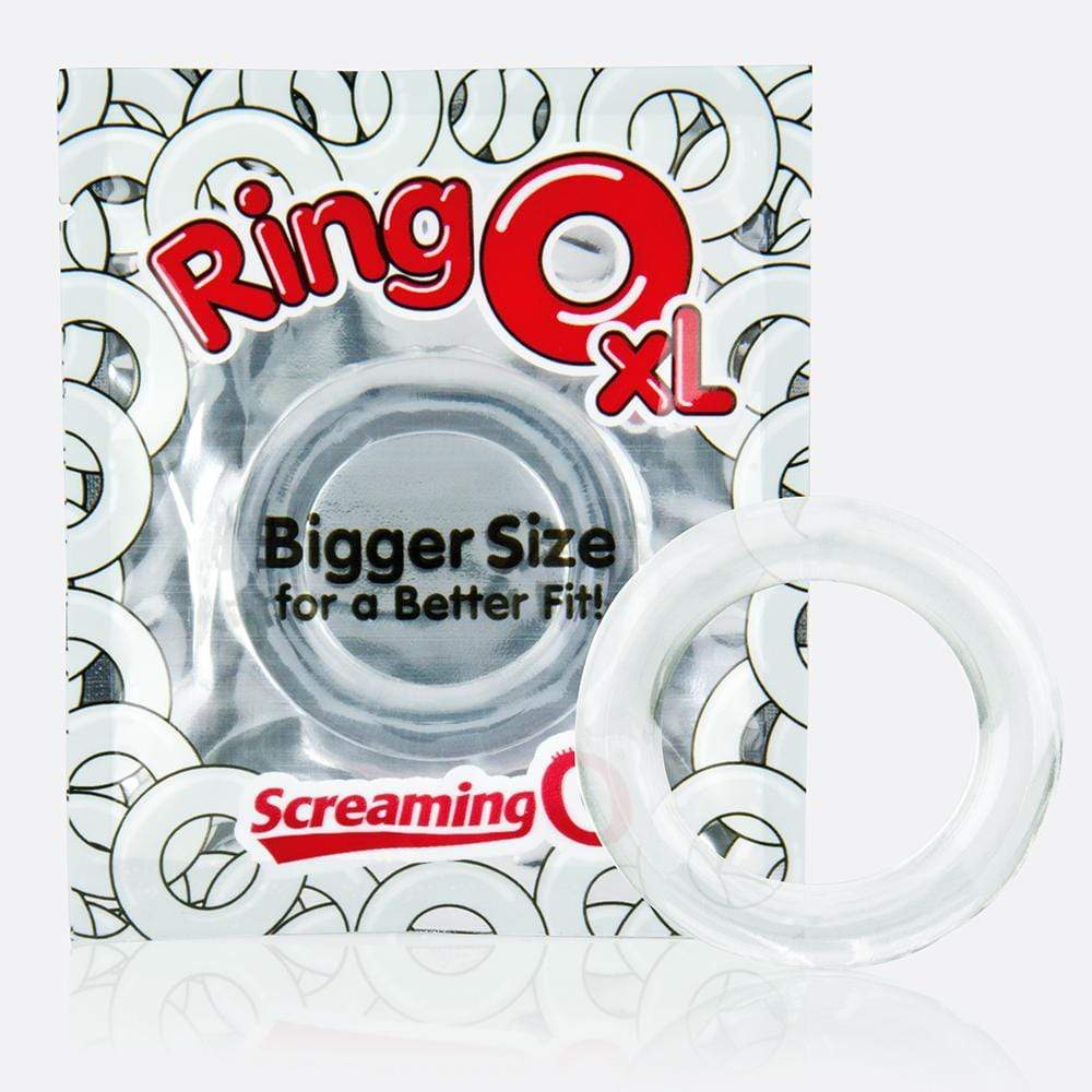 TheScreamingO - RingO XL Bigger Size Cock Ring (Clear) Cock Ring (Non Vibration)