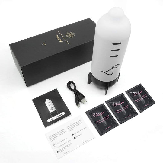 Tracy's Dog - Cawan Masturbator Automatik Launch It (Putih)