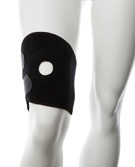 Gender Fluid - Padded Thigh Rider Strap-On Harness S-L (Black)