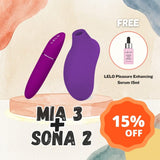 LELO Sexual Health September: Clitoral Discovery Duo