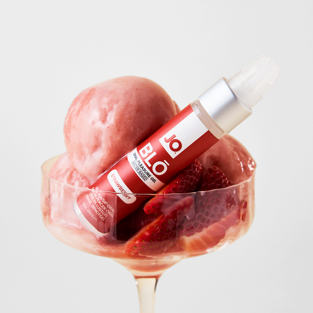Gel Kenikmatan Oral Penyejuk Berperisa System JO - Blo 1 oz