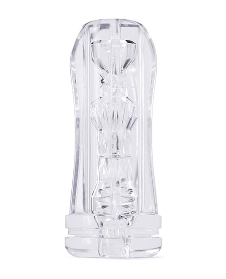 Dorcel - Deep Blow Textured Masturbation Sleeve (Clear) - Clear / Multi Sensation