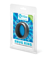 B-Vibe - Snug Silicone Cock Ring Collection (Black) - Black / 40 mm