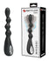 Pretty Love - Federer Rechargeable Beaded Anal Vibrator (Black) - Black