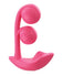Honey Play Box - Melody Twin Balls Dual-Action Rabbit Vibrator (Pink) - Pink