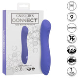 CalExotics - Connect Contoured G App-Controlled G-Spot Vibrator (Purple) - Purple