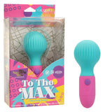 CalExotics - Naughty Bits To The Max Rechargeable Mini Wand Vibrator (Blue)