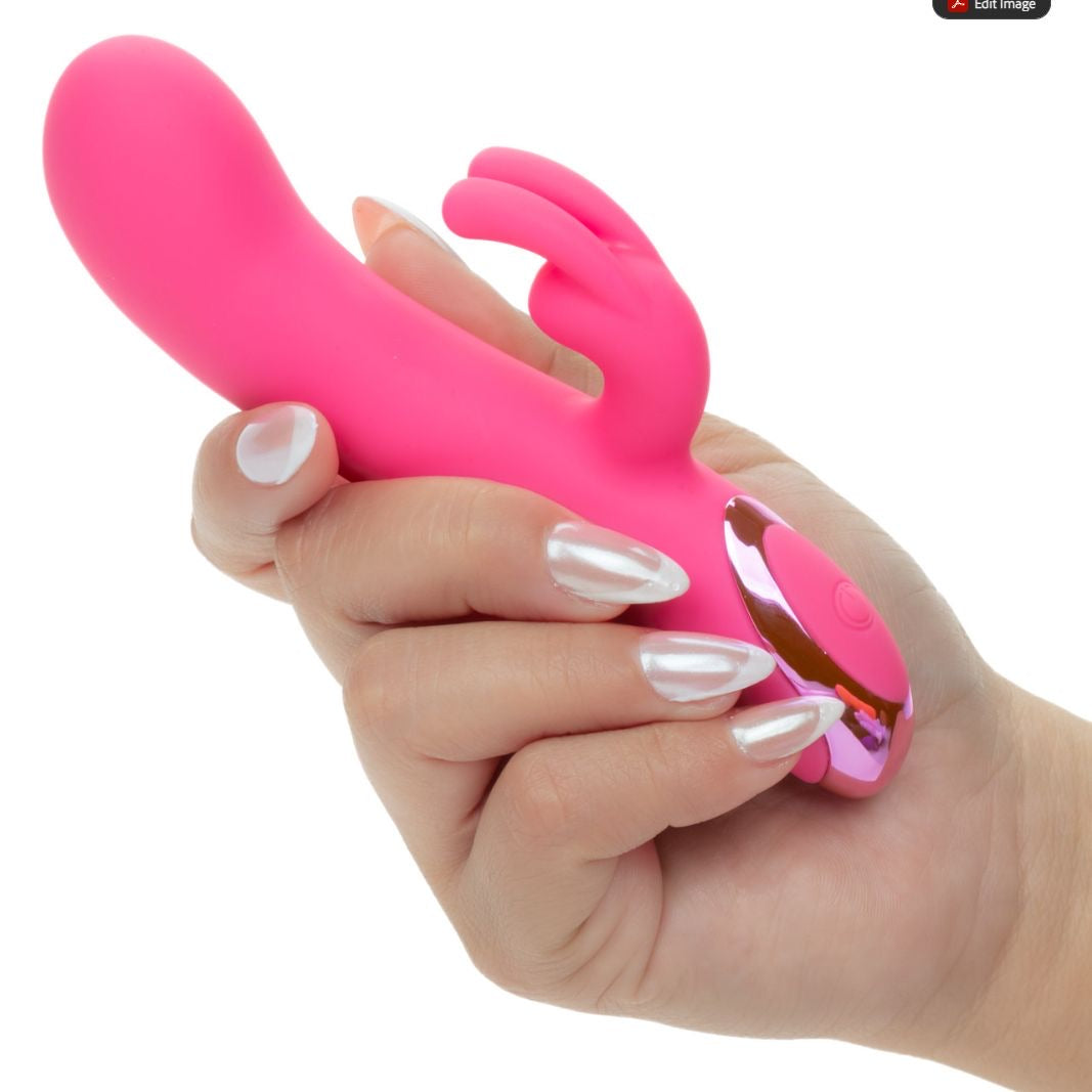 CalExotics - Kroma Turbo G Bunny Rechargeable Rabbit Vibrator (Pink)