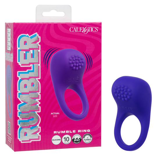 CalExotics - Rumbler Vibrating Cock Ring (Purple)