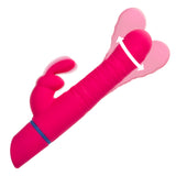 CalExotics - Love Bunny Beaded Spin Rabbit Vibrator (Pink) - Pink
