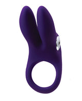 VeDO - Sexy Bunny Rechargeable Vibrating Cock Ring (Purple) - Purple