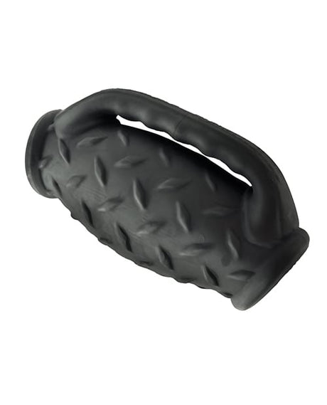 Oxballs - MasterJack Double-Penetration Masturbator (Black) - Black
