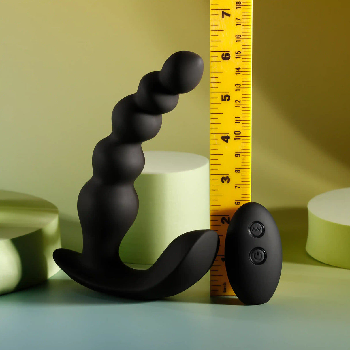 Evolved - Bead Me Up Remote-Controlled Vibrating Anal Beads (Black)