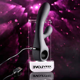 Evolved - Black Magic Rechargeable Dual-Stimulation Vibrator (Black)