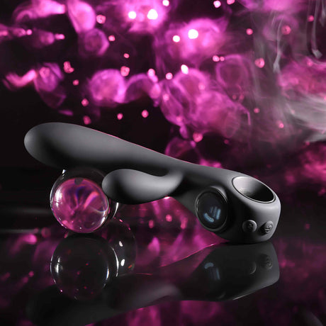 Evolved - Black Magic Rechargeable Dual-Stimulation Vibrator (Black)