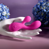 SELOPA - Vibrator Dua Hujung Boleh Dicas Semula My Buddy (Merah Jambu)