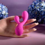 SELOPA - Vibrator Dua Hujung Boleh Dicas Semula My Buddy (Merah Jambu)